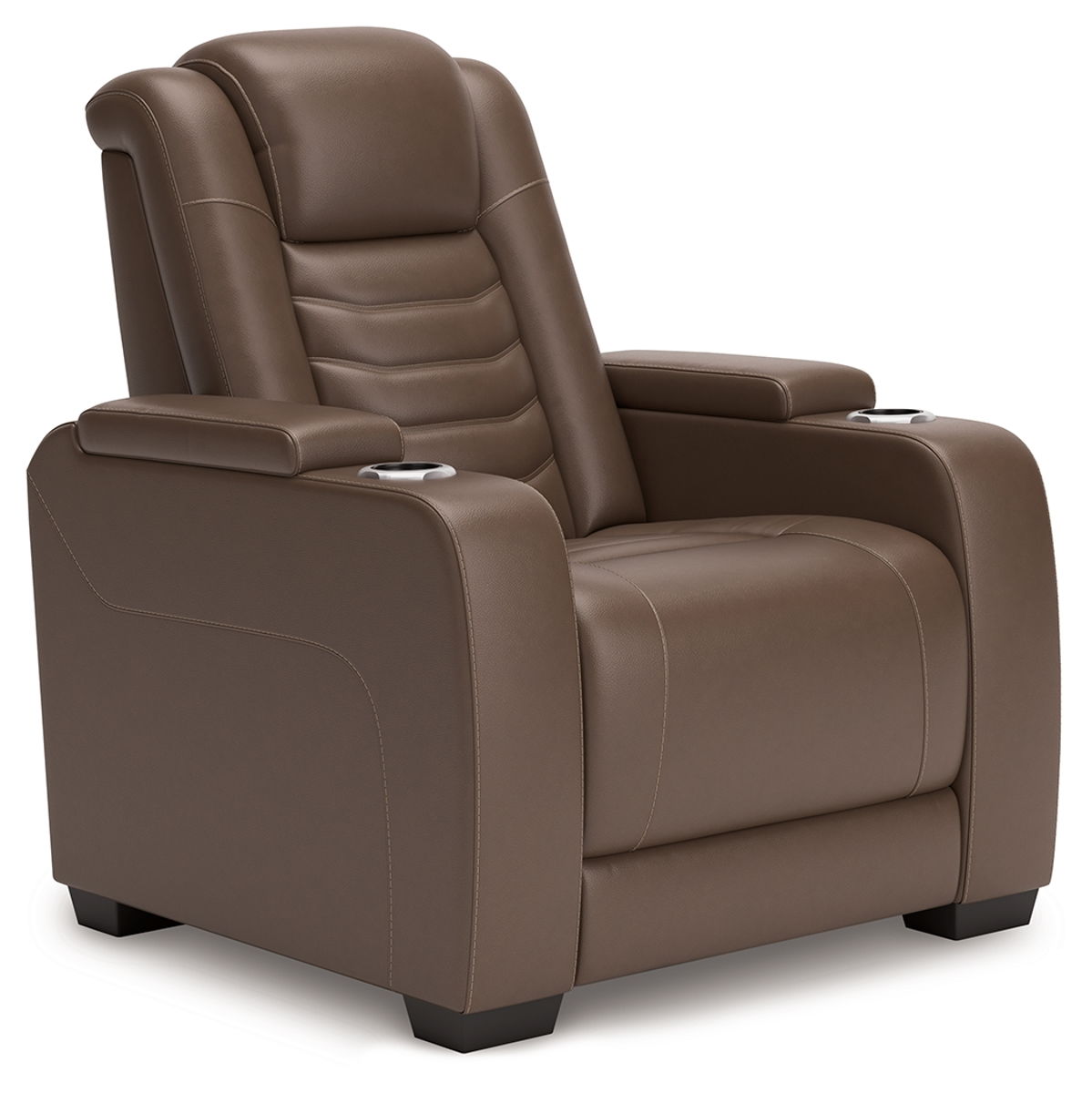 High Impact – Tobacco – Power Recliner / Adj Headrest