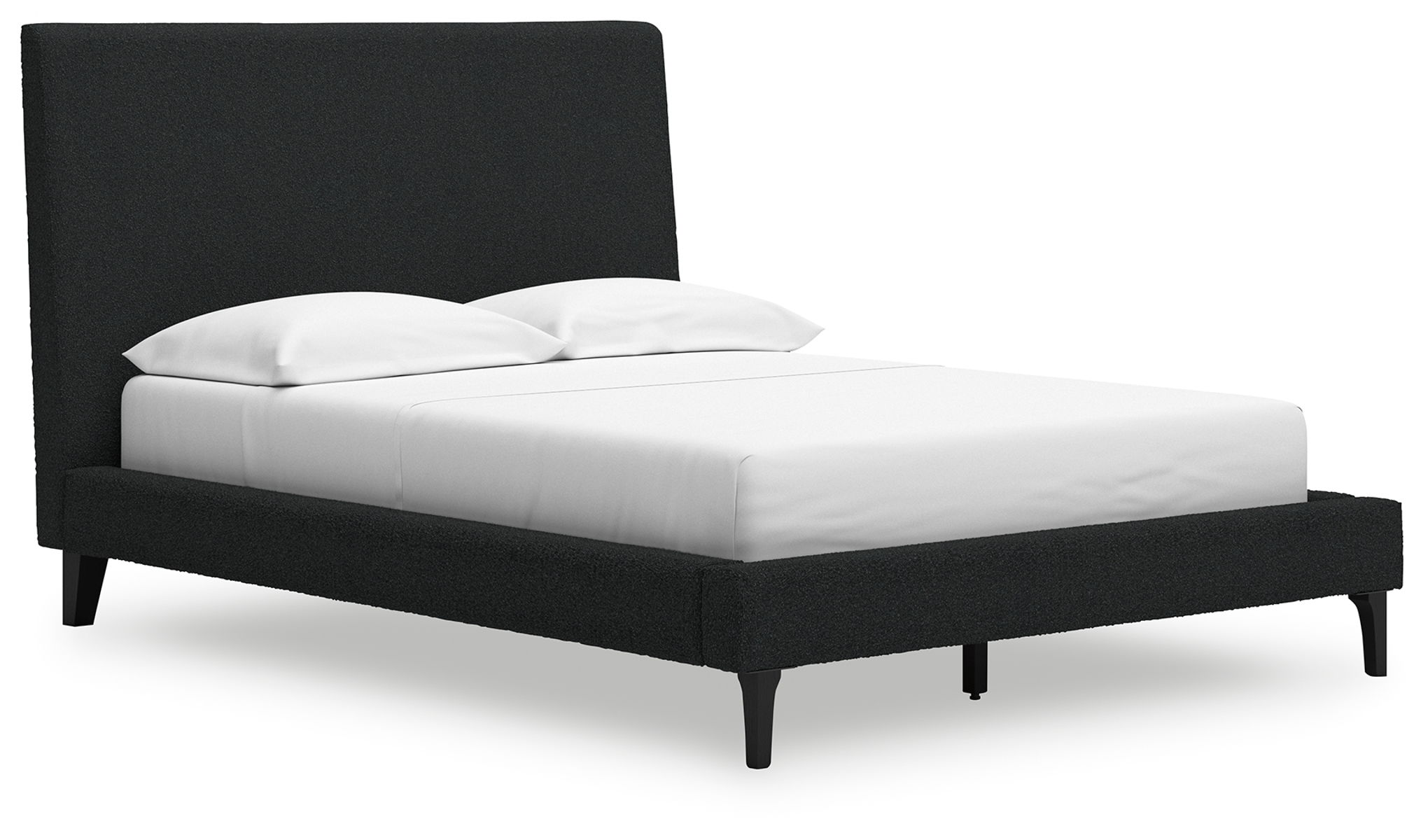 Cadmori – Upholstered Bed With Roll Slats