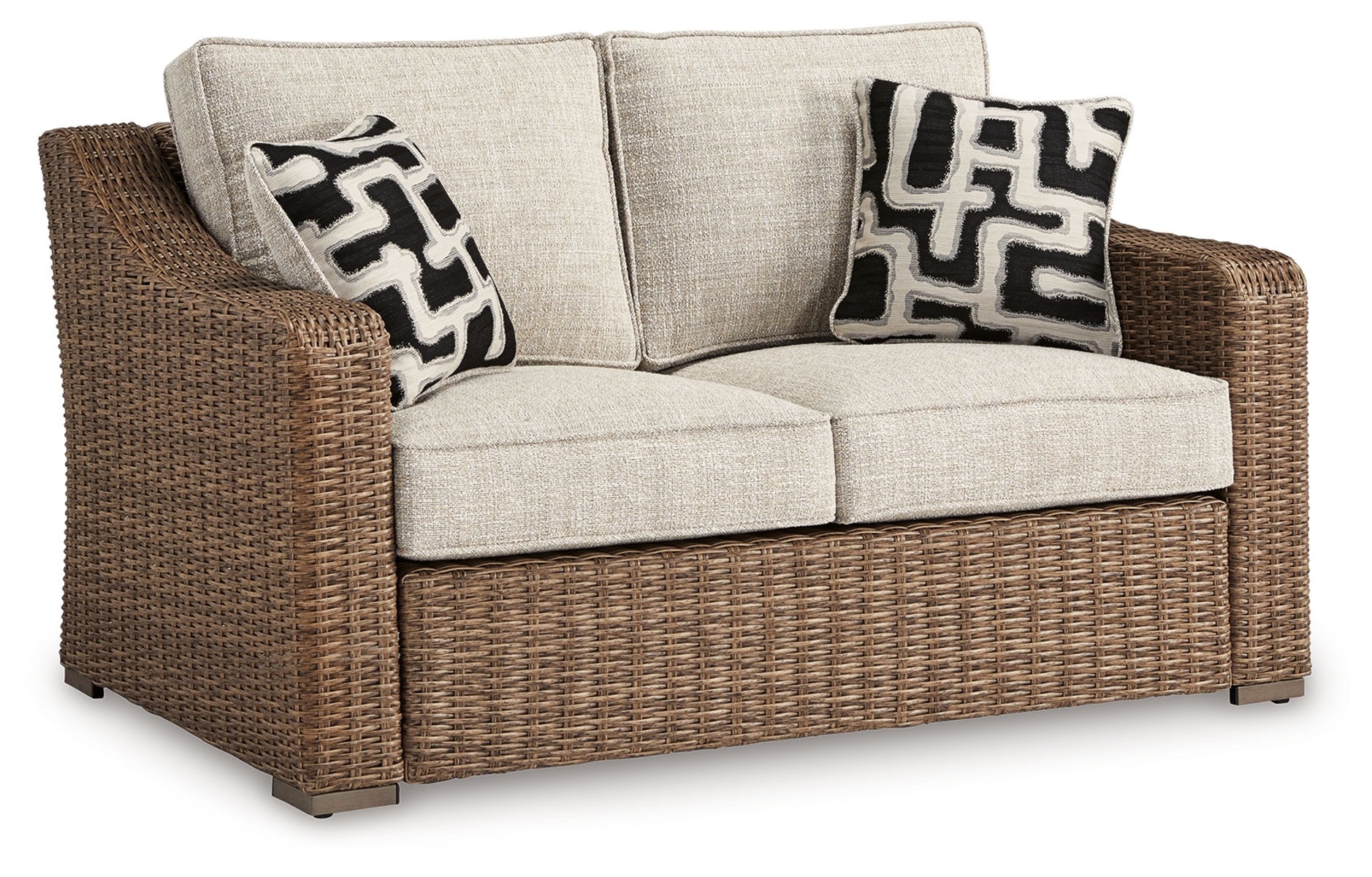 Beachcroft – Beige – Loveseat With Cushion