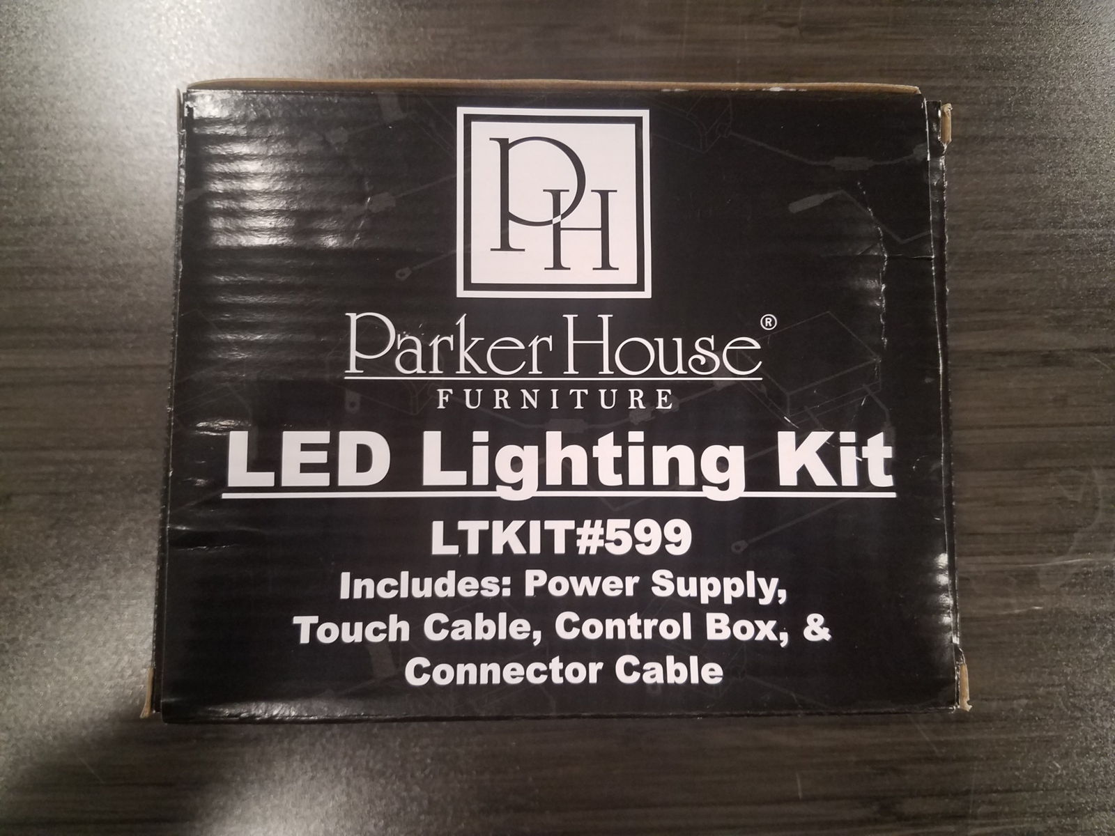 Led Lighting Kit – Power Box and LED Lighting – Black
