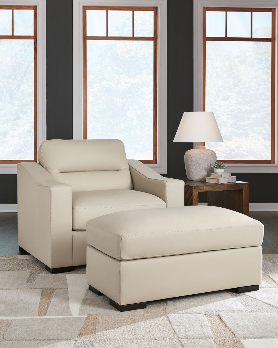 Treasure Trove – Almond – 2 Pc. – Chair And A Half, Ottoman