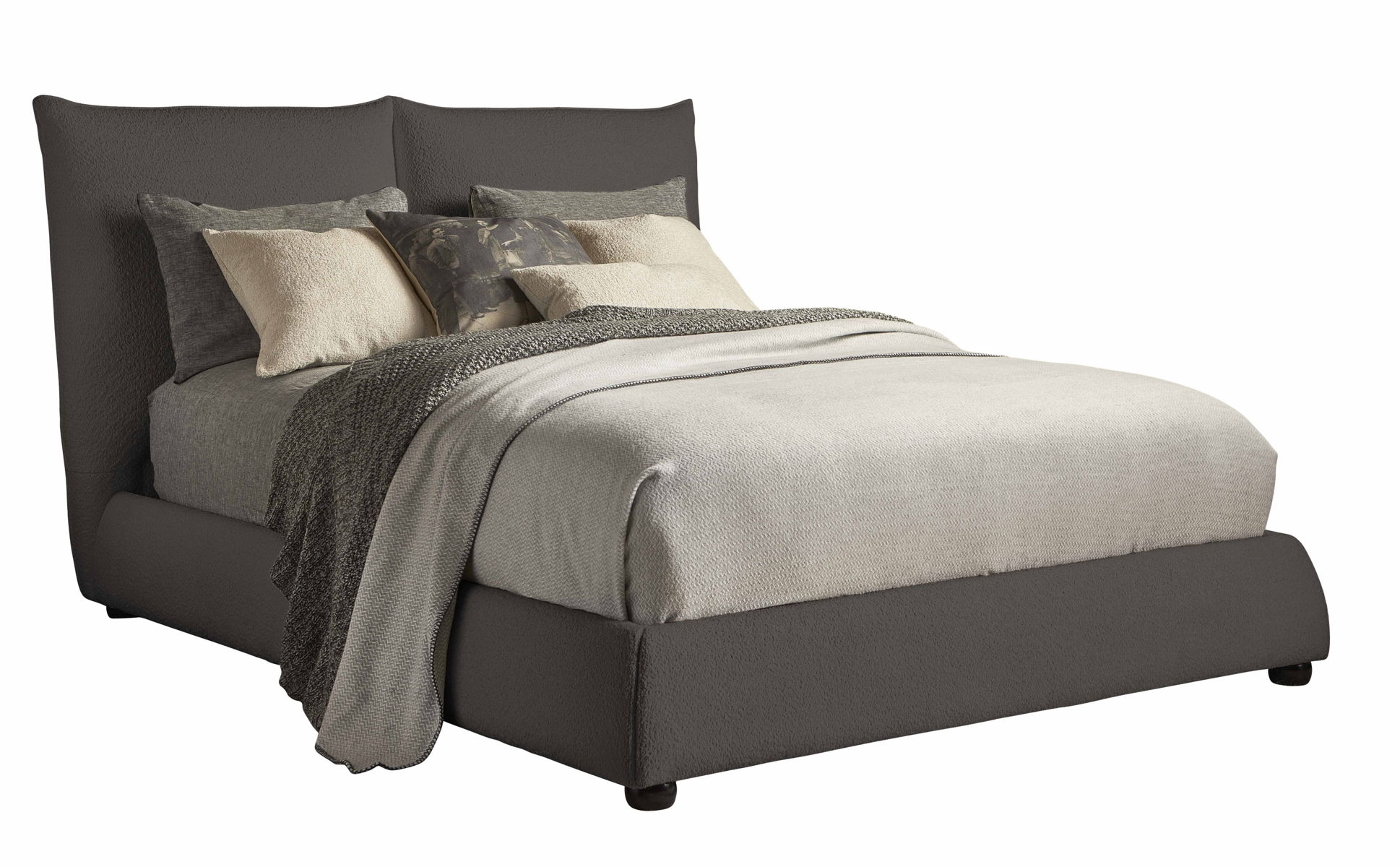 Cumulus – California King Bed – Cozy Charcoal