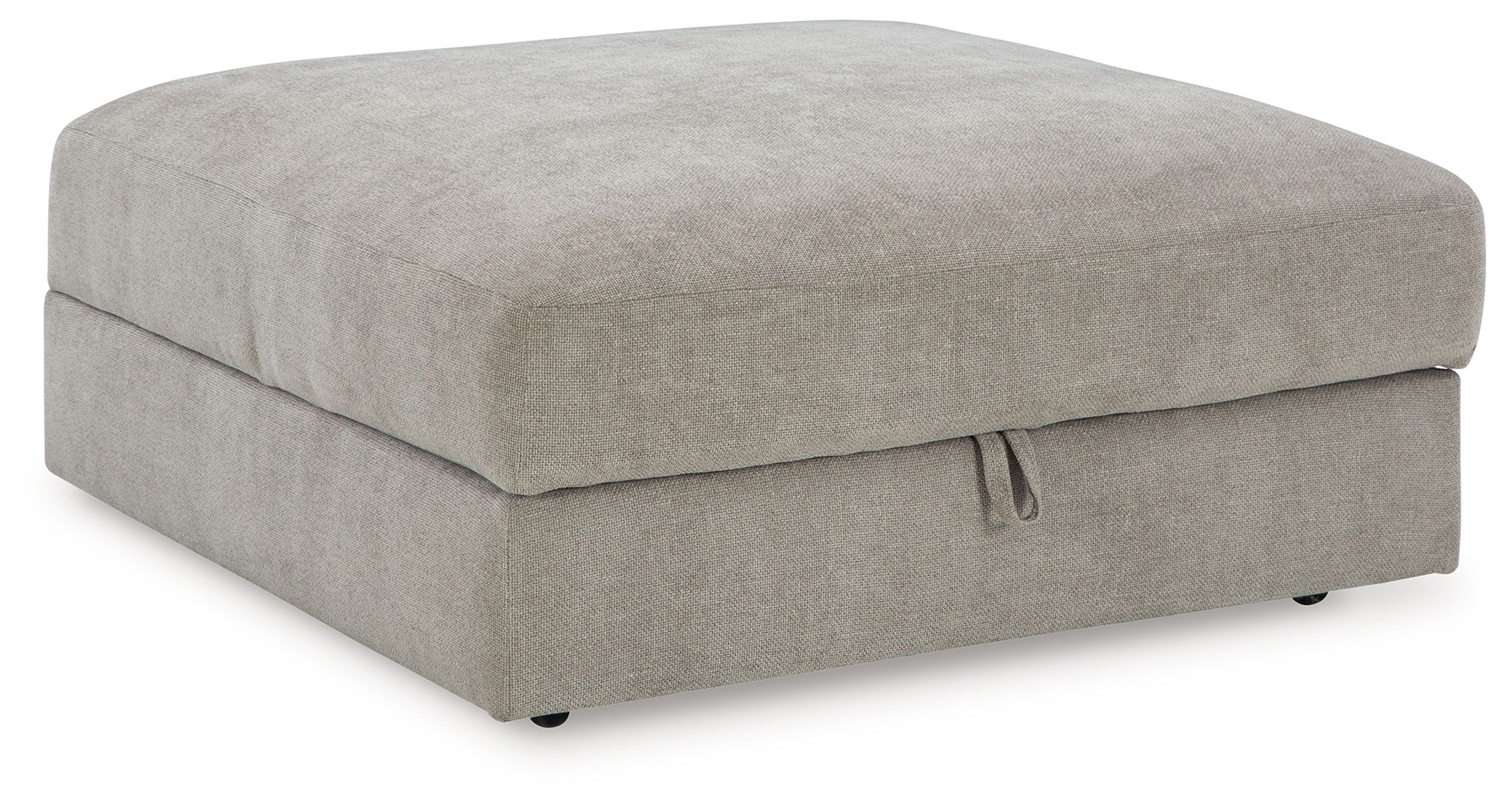 Aslan Court – Pebble – Ottoman With Storage