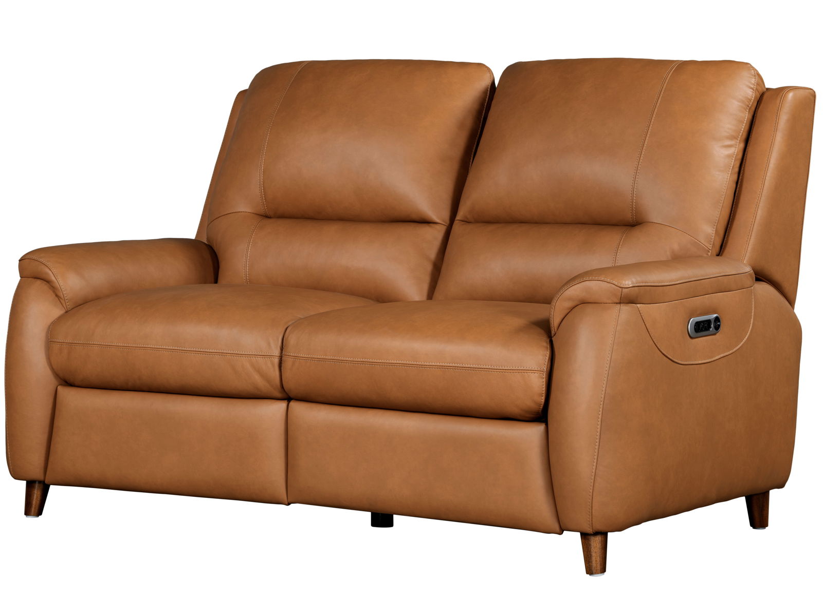 Austin – Power Reclining Loveseat – Caramel Cream