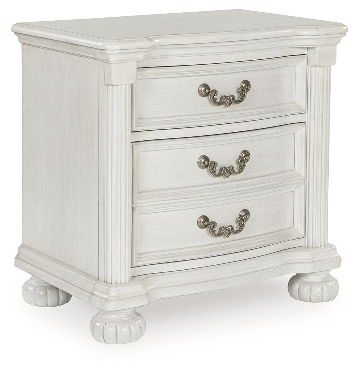 Montelaine – Antique White – Three Drawer Night Stand