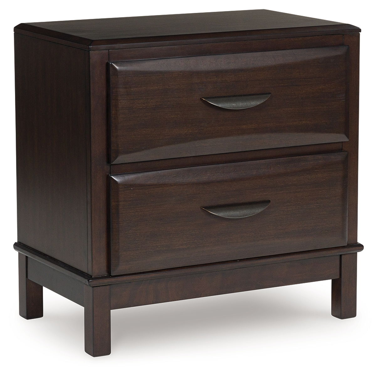 Vanmore – Dark Brown – Two Drawer Night Stand