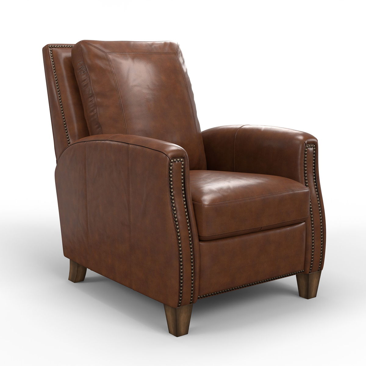 Hunter – Manual Pushback Recliner – Chestnut Charm