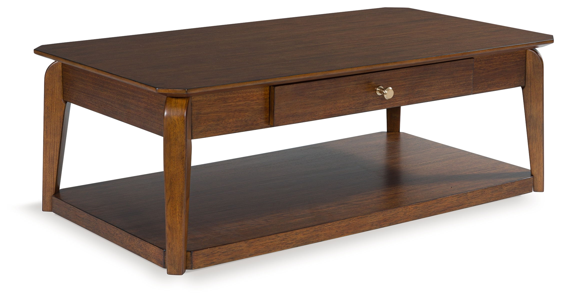 Trenmour – Medium Brown – Rectangular Cocktail Table