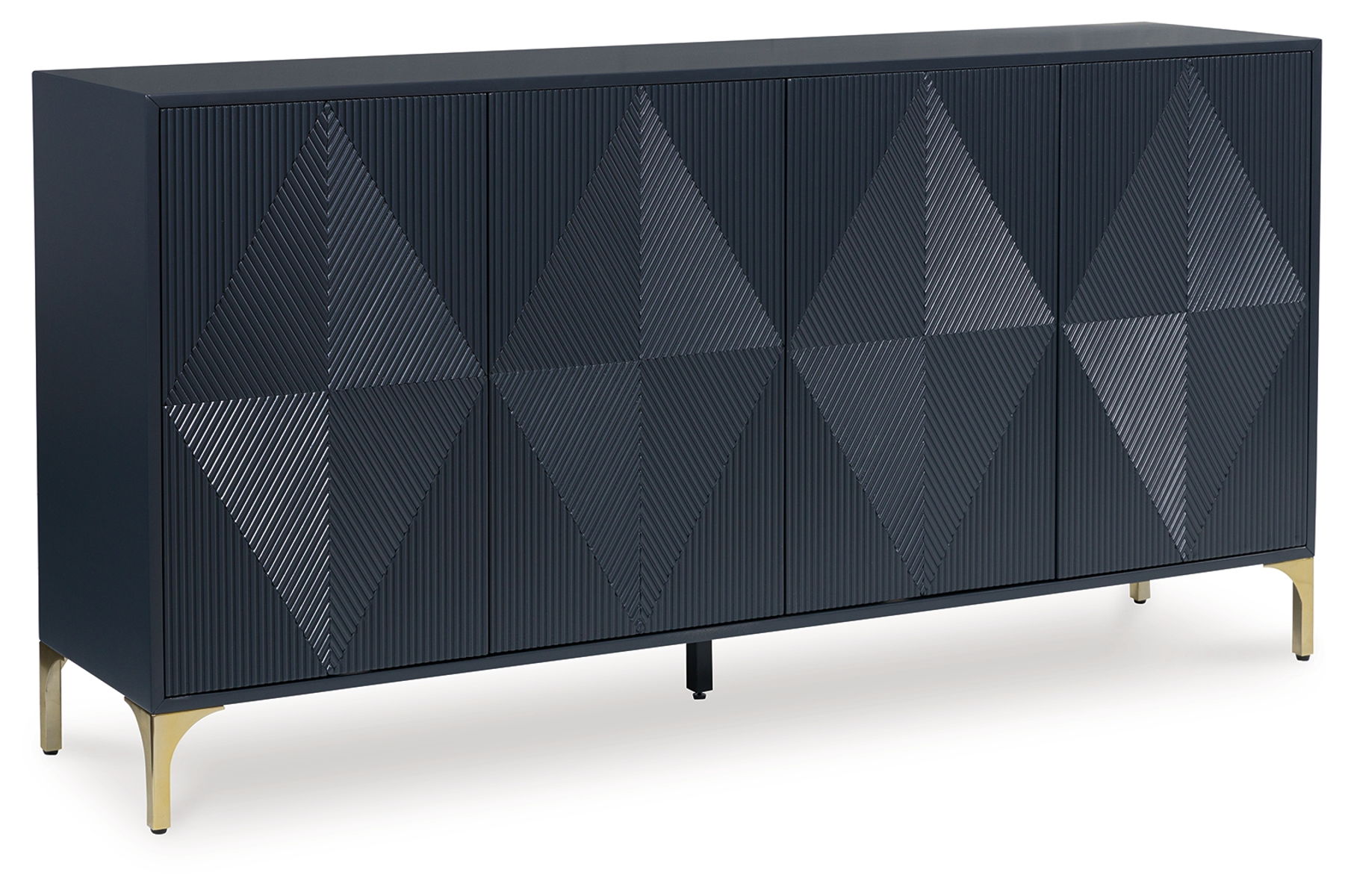 Loirwick – Dark Blue – Accent Cabinet