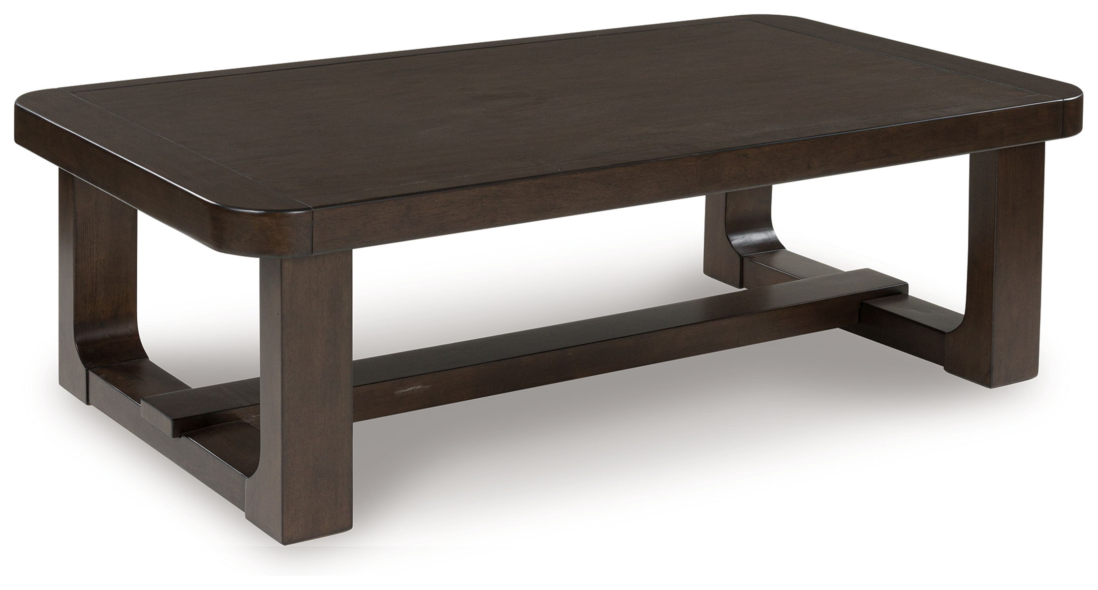 Breckington – Dark Brown – Rectangular Cocktail Table