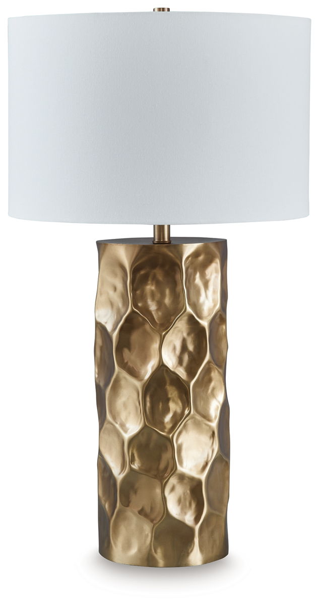 Marshawn – Gold Finish – Metal Table Lamp