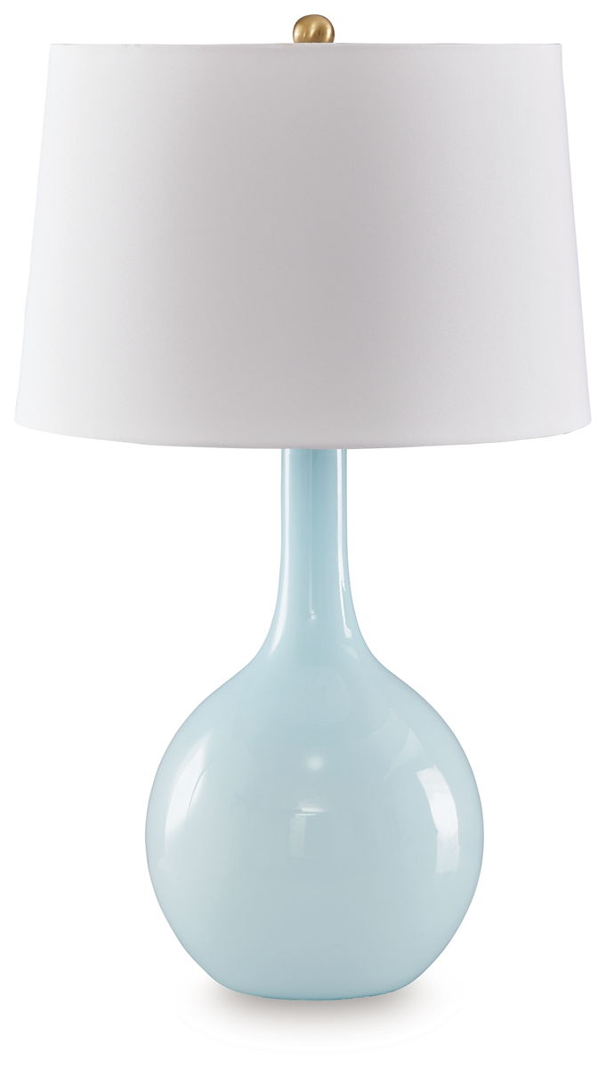 Rylanton – Aqua – Glass Table Lamp