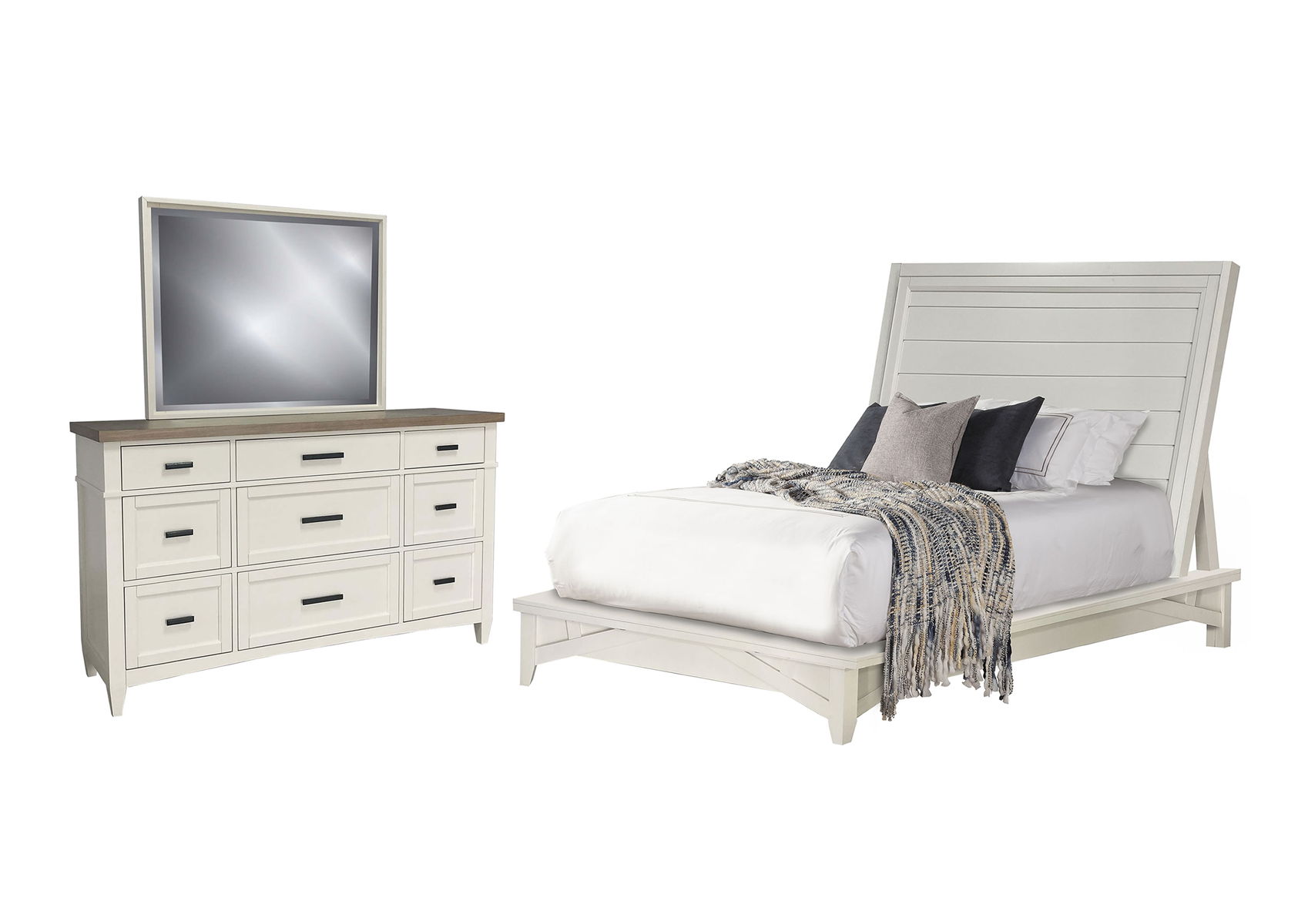 Americana Modern – Bedroom Platform Set