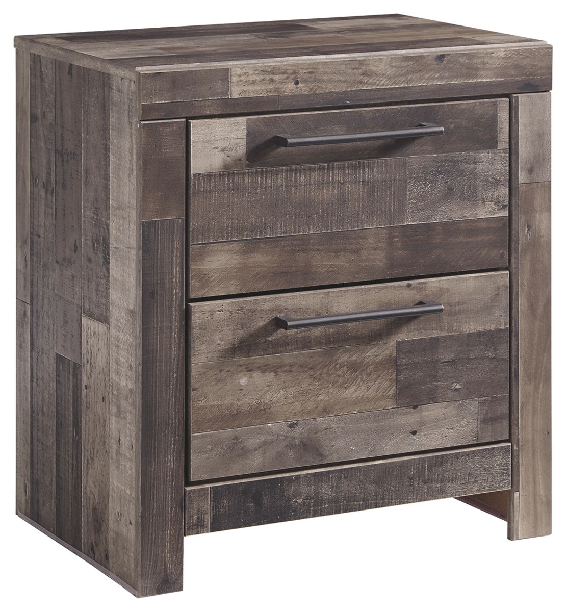 Derekson – Multi Gray – Two Drawer Night Stand