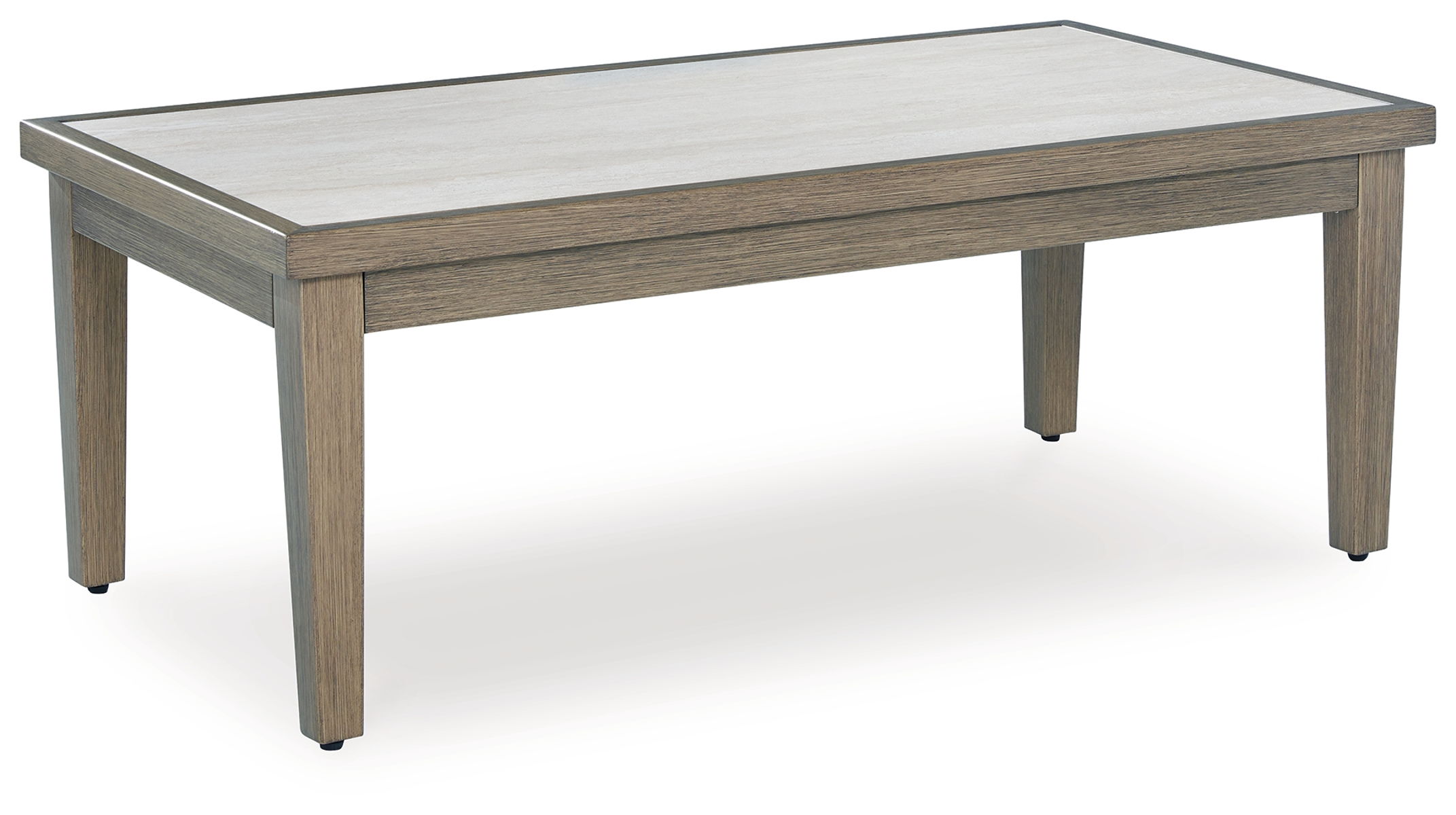 Rainier Ranch – Brown / Beige – Rectangular Cocktail Table