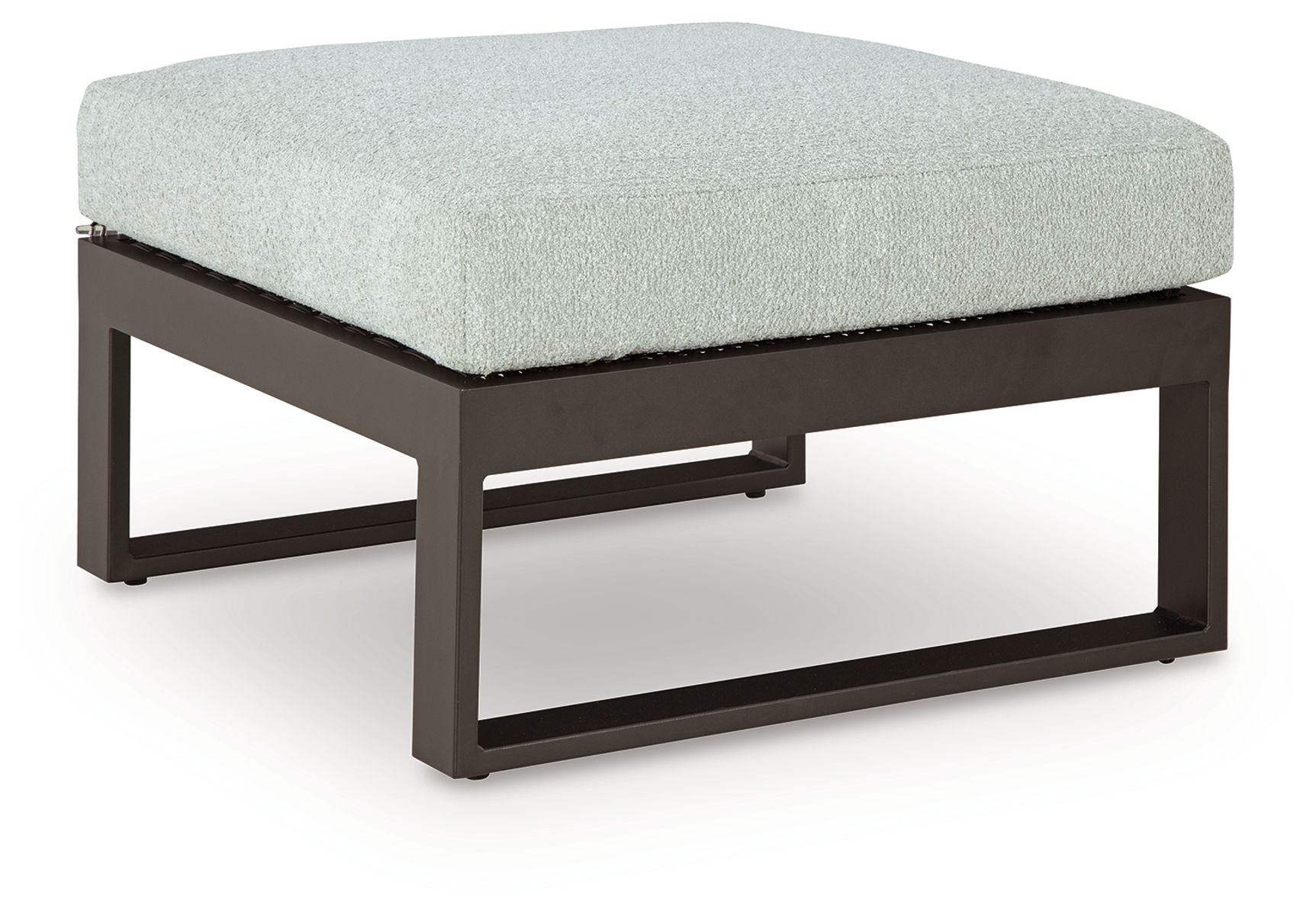 Beachloft – Black / Gray – Ottoman With Cushion