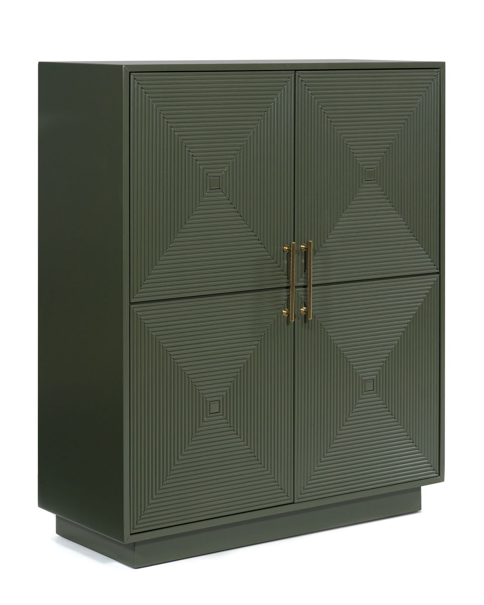 Geirwood – Dark Green – Accent Cabinet