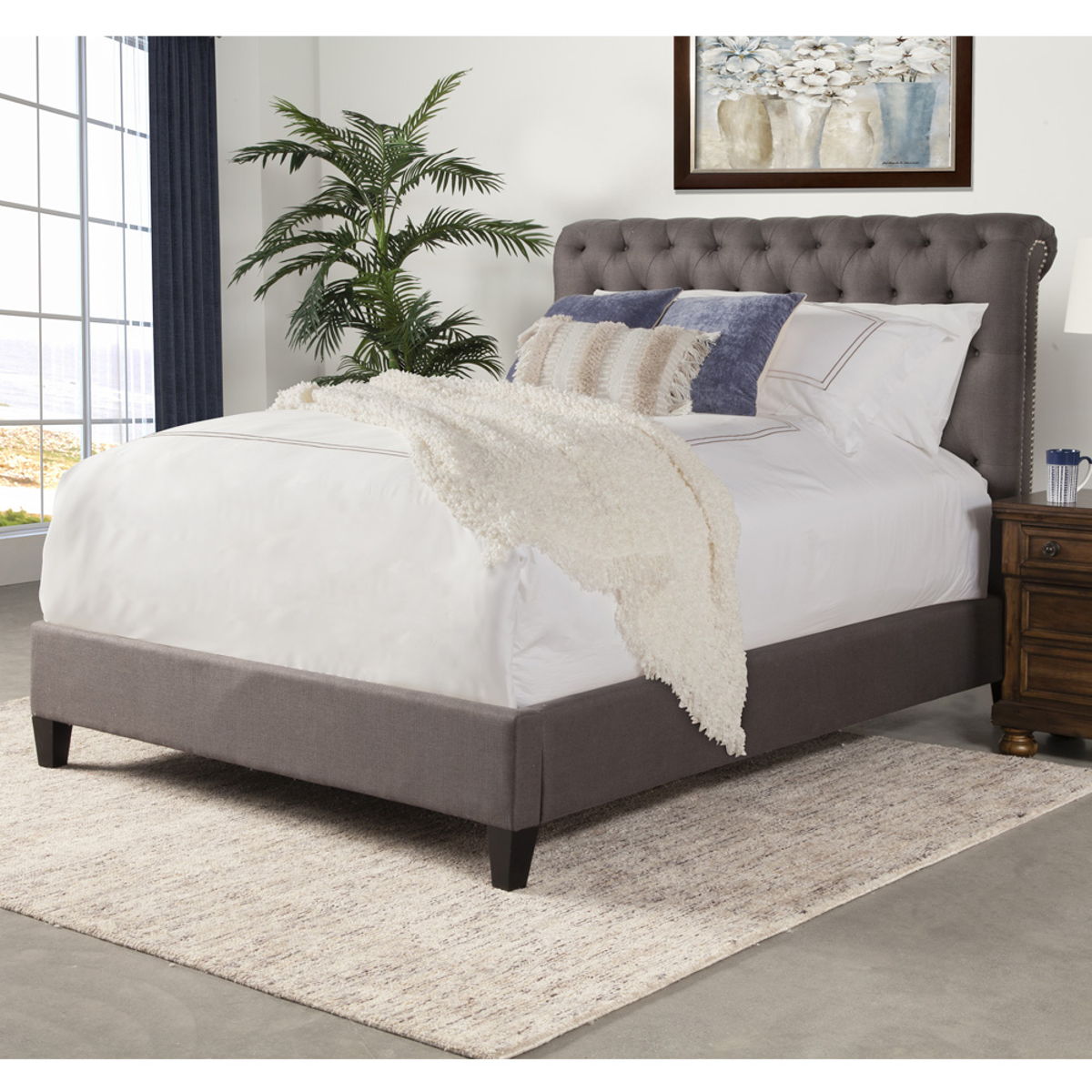 Cameron – King Bed – Seal