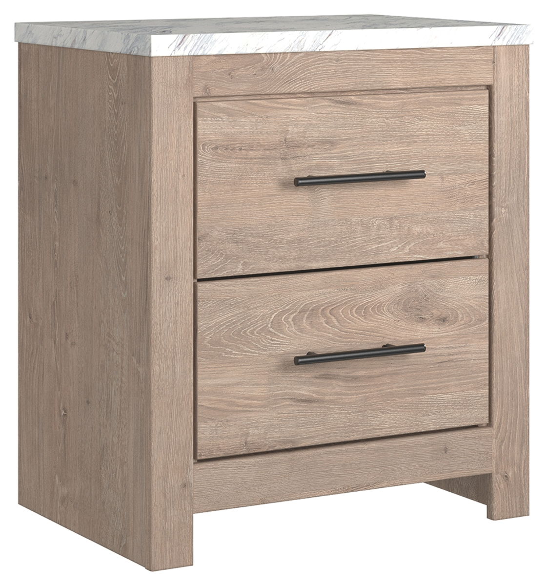 Senniberg – Light Brown – Two Drawer Night Stand