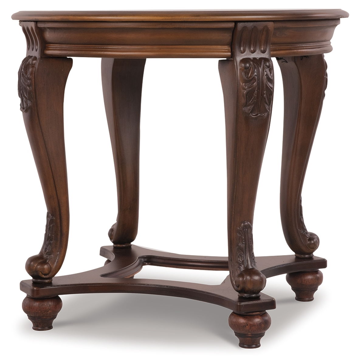 Norcastle – Dark Brown – Round End Table