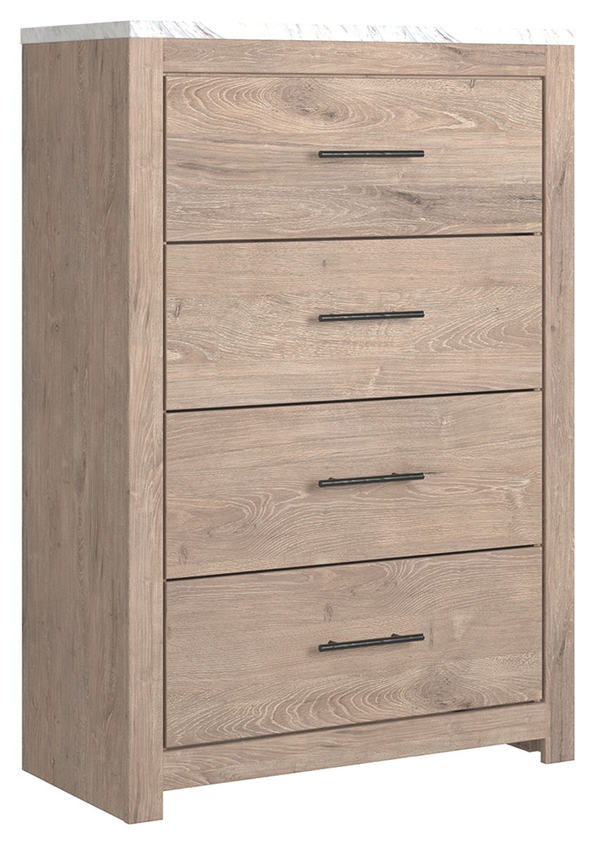 Senniberg – Light Brown – Four Drawer Chest