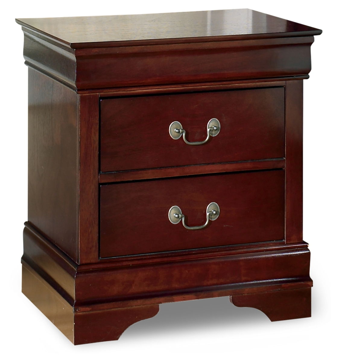 Alisdair – Reddish Brown – Two Drawer Night Stand