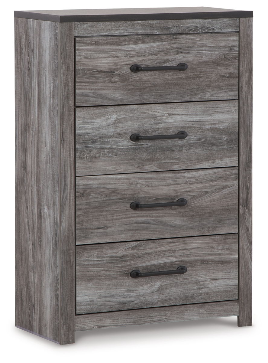 Bronyan – Dark Gray – Four Drawer Chest