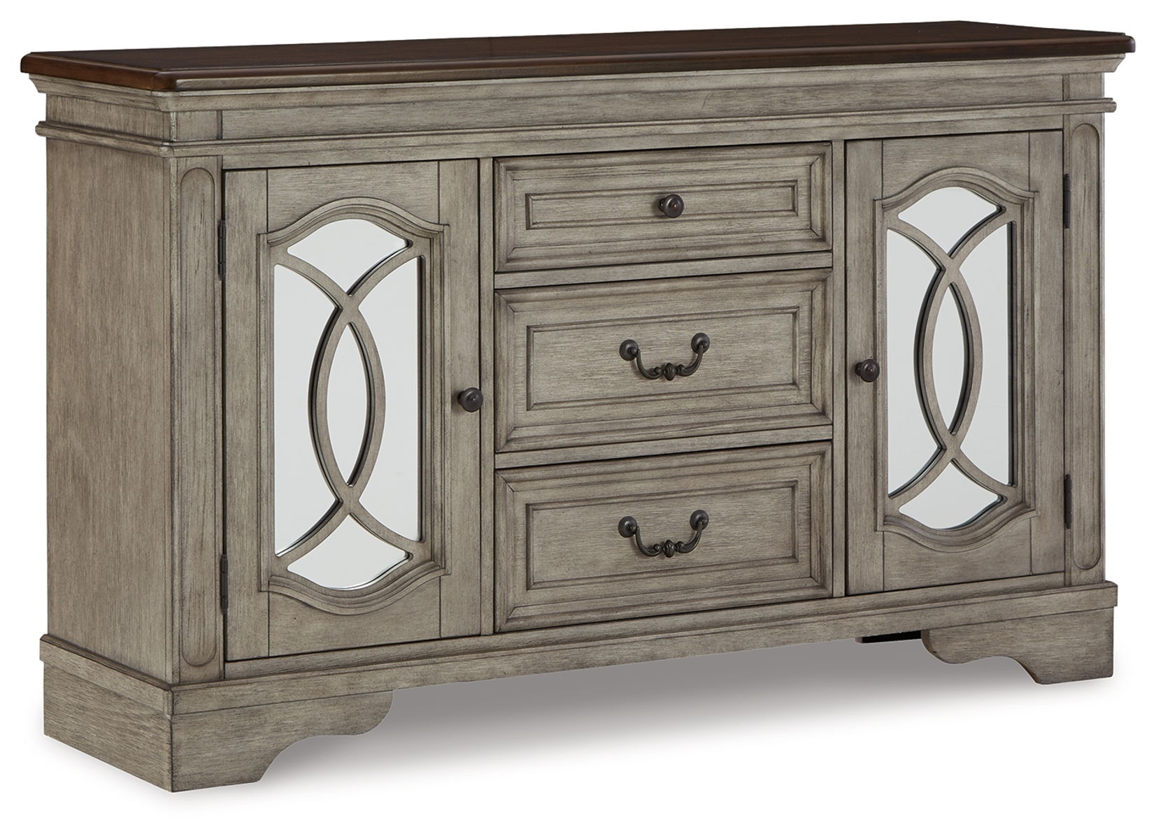 Lodenbay – Antique Gray – Dining Room Server